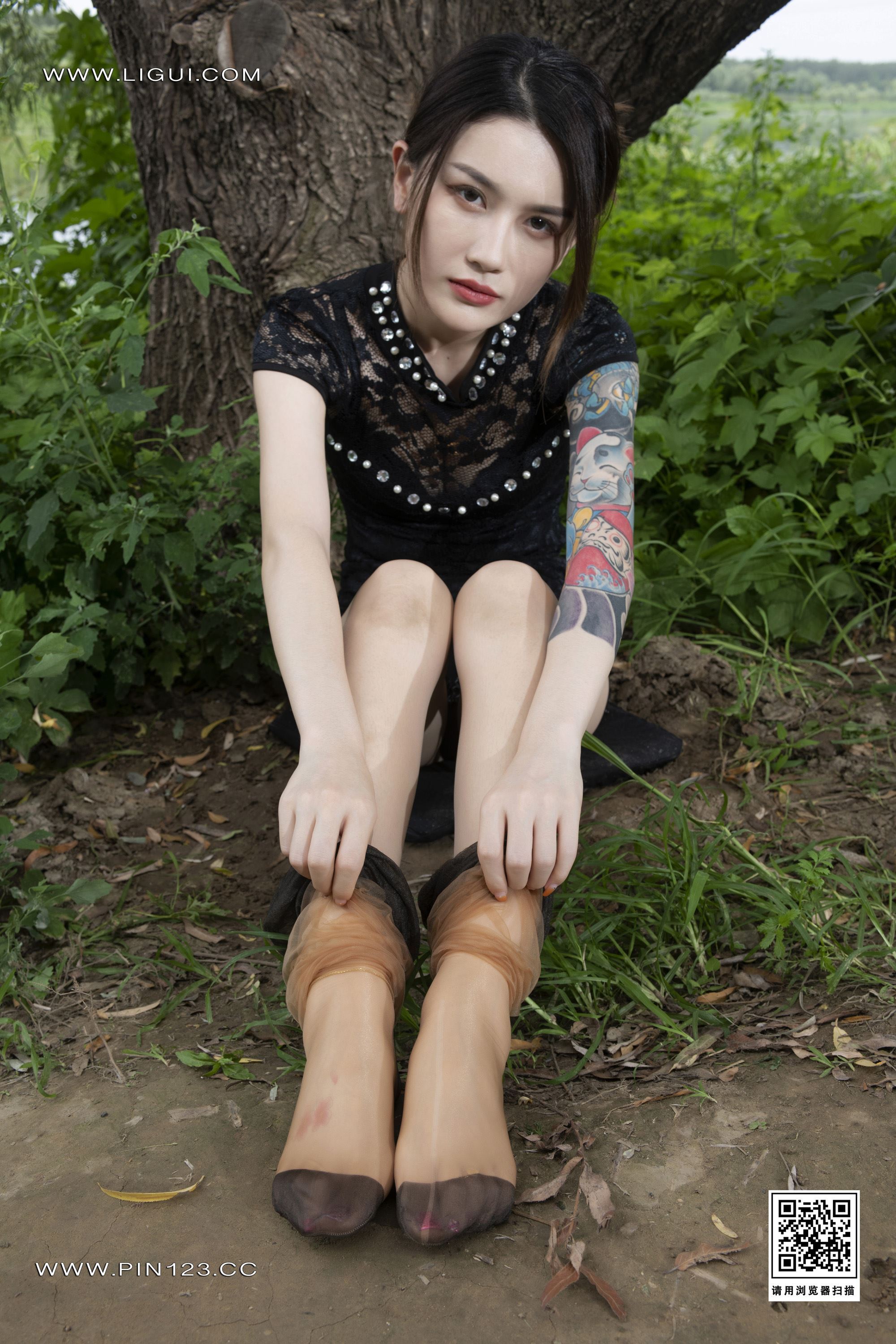 Ligui丽柜 2023.06.26 《郊野双丝》上 甜甜